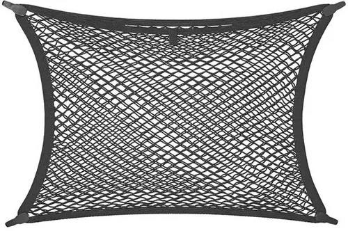 Pro Plus Gepäcknetz elastisch doppel mit Kunststoff-Haken 80x60cm