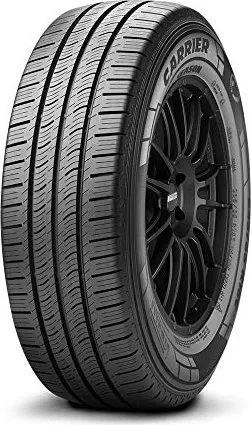 Pirelli Carrier All Season 235/65 R16C - Ganzjahresreifen für LLKW und Vans, bietet hervorragende Nasshaftung (Klasse A) und ist ideal für alle Wetterbedingungen.