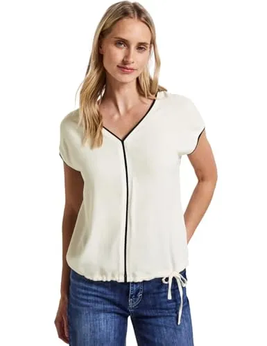 Damen Shirt mit Tunnelzug