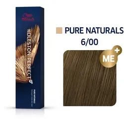 Wella Koleston Perfect Me+ Dunkelblond 6/00 - Professionelle Coloration für ein modernes, gleichmäßiges Farbergebnis mit reduzierter Haarschädigung und angenehmem Duft. Ideal für natürliche Blondtöne.