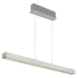Hängelampe Pendellampe Wohnzimmerlampe - Höhenverstellbar mit Touchdimmer - Moderne Hängeleuchte aus gebürstetem Aluminium, höhenverstellbar und mit stufenlosem Touchdimmer für individuelle Lichtgestaltung. Perfekt für stilvolle Wohnräume.