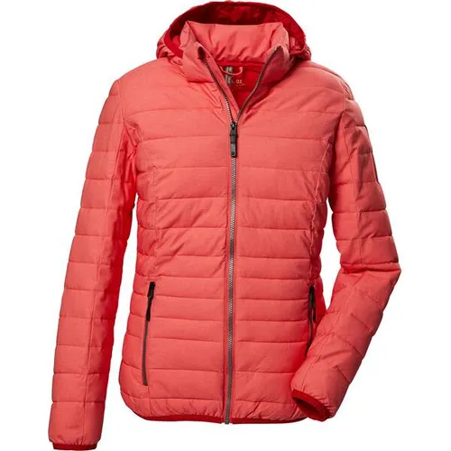 G.I.G.A. DX Damen Steppjacke mit abzippbarer Kapuze - Funktionsjacke für Damen, wasserabweisend und winddicht, perfekt für Outdoor-Aktivitäten. Aus recyceltem Material, PFC-frei und mit elastischen Saum- und Ärmelbündchen für optimalen Tragekomfort.