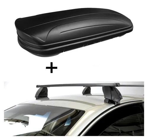 Dachbox VDPMAA320L mit Dachträger K1M für Great Wall Hover 5-Türer