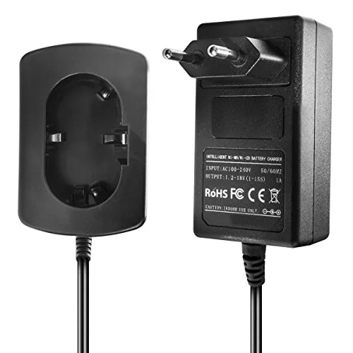 Ladegerät kompatibel mit Makita Ni-MH/Ni-CD Werkzeug-Akkus 7.2-9.6V, 9.6V, 12V, 14.4V, 18V - 1.5A, 1A