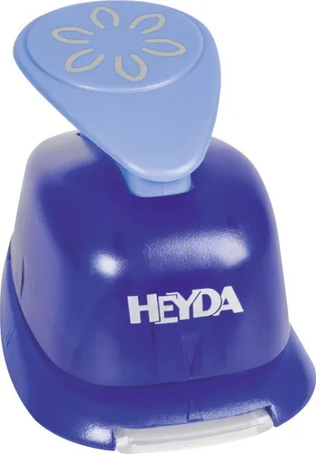 Heyda Motivstanzer Motivstanzer für Karton bis 220g/qm Blume Pop-Up groß ca. 25x25mm