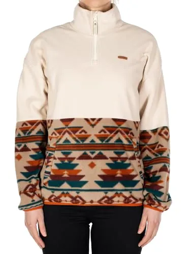 IRIEDAILY Damen Troyer Half Indi recyceltes Material Regular Fit beige