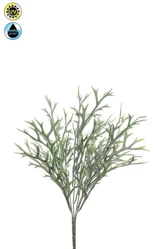 artplants Deko Geweihfarn WALMER auf Steckstab, crossdoor, grün, 40cm