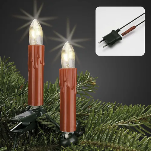 Lichterkette Weihnachtsbaum 20 tlg. Made-in-Germany von Hellum
