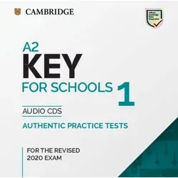 Cambridge Key for Schools 1 - Audio-CDs für die Prüfungsvorbereitung - Originalprüfungen von Cambridge Assessment English für gezielte Vorbereitung. Ideal für Schüler, um sich optimal auf die A2 Key für Schulen Prüfung einzustellen.