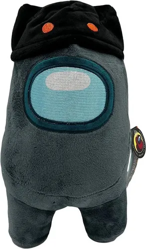 Produktbild soma Kuscheltier Among Us Plüschtier Among Us Kuscheltier XXL 30 cm schwarz (Set, 1-St., Geschenk-Set), Stofftier Geschenke für Mädchen Jungen und Kinder Sale Kuschel Plüsch