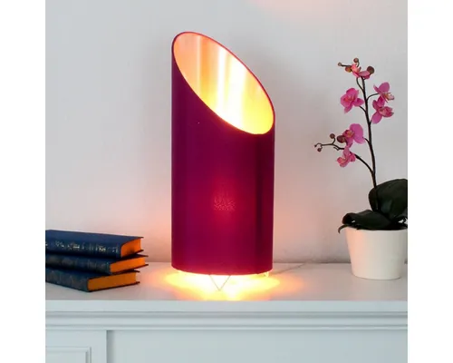 MARELIDA LED Dekolicht Flammenleuchte 43cm in rot von Marelida