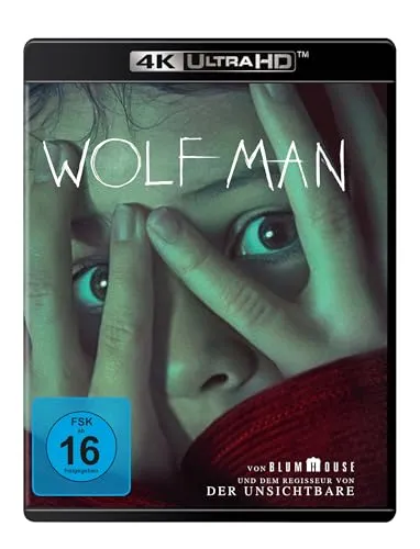 Wolf Man (2025) - 4K Ultra HD Blu-ray - Spannender Horrorfilm, freigegeben ab 16 Jahren, bietet atemberaubende Bildqualität und fesselnde Effekte für ein intensives Seherlebnis.
