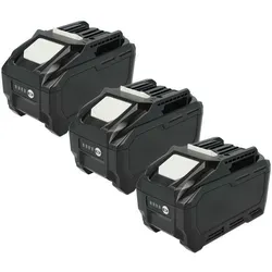 EXTENSILO 3x Akku für Makita TD001G, HS004G, W001G, HR003G