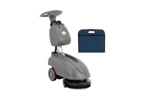 Ulsonix Akku Scheuersaugmaschine 350 mm - Hartbodenreiniger für große Flächen - Hartbodenreiniger mit Akku und 1350 m²/h Reinigungsleistung. Ideal für Supermärkte und Lagerhallen, wendig und ergonomisch für effiziente Bodenreinigung.