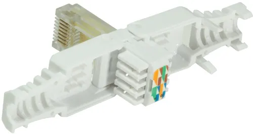 Produktbild LogiLink Modularer RJ45-Steckverbinder Kat.5e, ungeschirmt