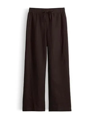 OPUS Damen Wide Leg Pants | MILENI Leinenhose für moderne Looks, Größe 36 - Die OPUS Wide Leg Pants aus hochwertigem Leinen bietet einen hohen Tragekomfort und ein stilvolles Design. Ideal für vielseitige Kombinationen im Alltag.