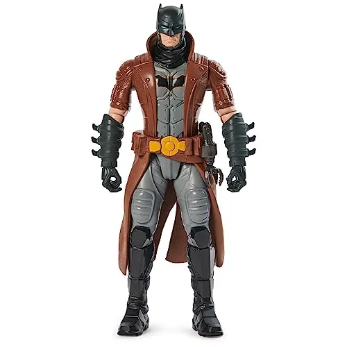DC Comics, Batman Action-Figur, 30 cm groß, voll beweglich für spannende Abenteuer und actionreiche Stunts, Spielzeug für Kinder ab 3 Jahren