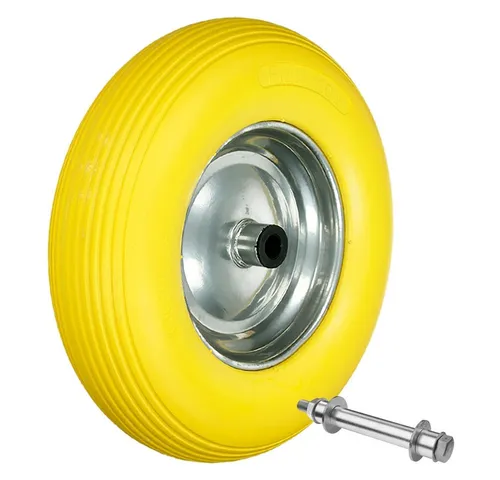 ECD Germany Pannensicheres Schubkarrenrad 4.80/4.00-8 von ECD Germany