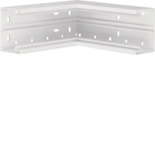 tehalit Inneneck Grundprofil, PVC 65x100mm, verkehrsweiß - Sonstige Elektroinstallationsartikel, hochwertiges PVC-Profil für Brüstungskanäle, ideal für saubere und sichere Elektroinstallationen.