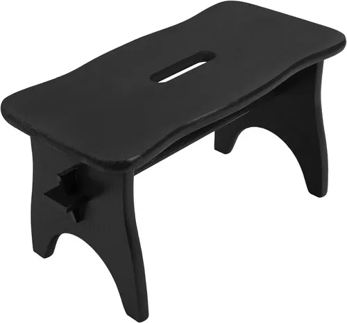 Tritthocker Schwarz von CREATIV DEKO