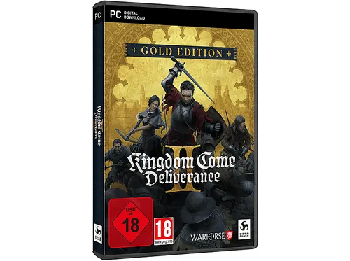 Kingdom Come Deliverance II 2 Gold Edition | uncut | PC DVD - Rollenspiel für PC, uncut und ab 18 Jahren, erlebe ein historisch authentisches Abenteuer in einer offenen Welt.