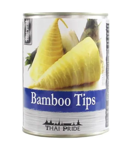 Dosen mit Beulen [540g / 300g ATG] THAI PRIDE Bambusprossen-Spitzen