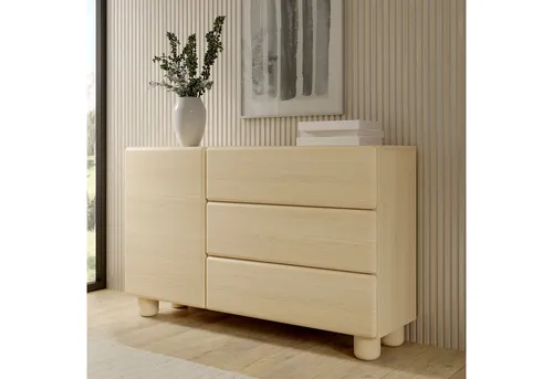 Selsey Lomo Sideboard 130 cm in Eichenholzoptik