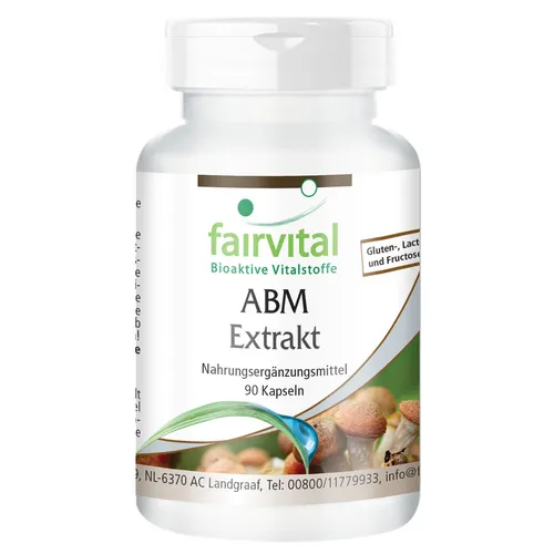 ABM Extrakt - 90 Kapseln - Agaricus blazei murrill - 45 % Polysaccharide