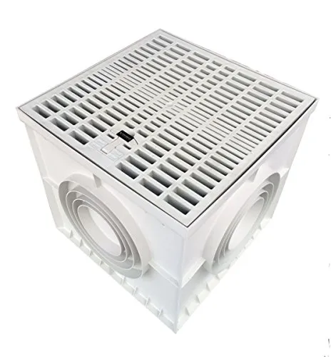 Revisionsschacht mit Patent Gitterabdeckung 55 x 55 cm