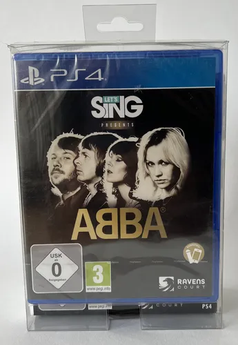 Lets Sing ABBA für PS4 mit 2 Mikrofonen - Musik & Tanz Spiel für Sony PlayStation 4, inklusive 2 Mikrofonen für ultimatives Karaoke-Vergnügen und ideal für Partys und Familienabende.