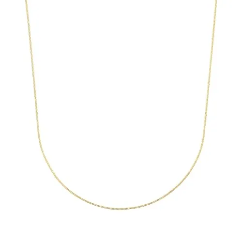 Amor Collier Damen Halsschmuck, 45 cm, Gold - Ketten für Damen, aus hochwertigem 375 Gelbgold gefertigt, ideal für besondere Anlässe und kommt in einer eleganten Schmuck Geschenk Box.