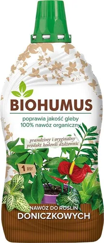 Biohumus Flüssigdünger für Zimmerpflanzen 1l