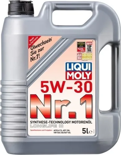 Liqui Moly Motoröl Nr.1 Longlife III 5W-30 5 L