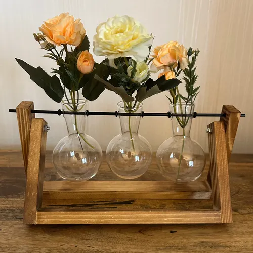 Winkee Hydro Vase Blossom - Innovative Hydroponik Vase - Garten-Zubehör mit selbstbewässerndem System, ideal für Pflanzenliebhaber, die ihre Pflanzen einfach pflegen möchten.