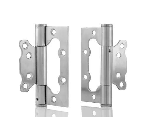 MidGard Türbeschlag Türscharnier selbstschließend Edelstahl Scharnier Türband m. Schrauben (2 St)