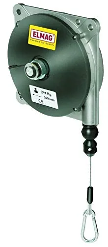 ELMAG Federzug-Balancer EPS 635 6-8 kg - Spiraldruckfedern für Rasenmäher mit stufenloser Traglasteinstellung und hochwertigem Aluminium-Gehäuse für maximale Langlebigkeit und Flexibilität bei der Anwendung.