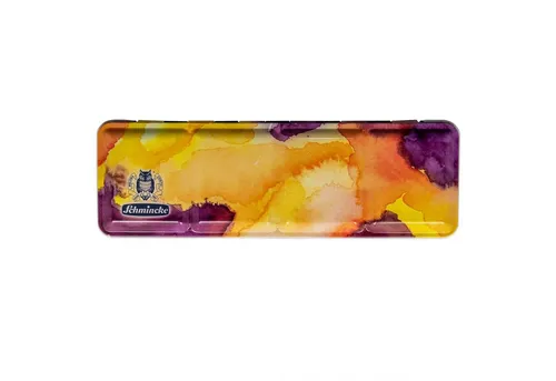 Schmincke Aquarellfarbe AKADEMIE Malkasten Metall, 24 Näpfchen - Hochwertige Aquarellfarbe im praktischen Metallkasten, ideal für kreative Bastelprojekte und unterwegs. Leuchtende Farben für brillante Ergebnisse.