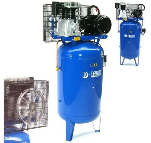 Apex Werkstattkompressor 880/8/270D 5,5kW - Stehender Druckluft Kompressor mit hoher Leistung von 5,5kW, ideal für Werkstätten und industrielle Anwendungen.