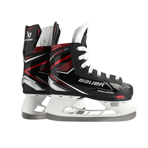 Bauer LIL'ROOKIE verstellbare Schlittschuhe Junior in schwarz von Bauer Hockey