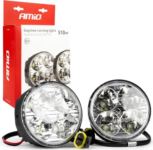 AMiO 01524 LED Tagfahrlicht Set 8 LEDs