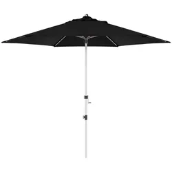 Doppler Sonnenschirm Expert Auto Tilt, Ø320 cm, Schwarz - Hochwertiger Sonnenschirm mit Auto-Tilt-Funktion für optimale Schattenpositionierung. Ideal für Garten und Terrasse, schützt er mit UV 80 vor Sonnenbrand und ist bis zu 251 cm höhenverstellbar.