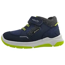 Superfit Jungen COOPER Gore-Tex Sneaker, BLAU/HELLGRÜN 8000 - Lauflernschuhe für Jungen, leicht gefüttert, wasserdicht und atmungsaktiv dank Gore-Tex-Technologie für optimalen Komfort bei jedem Wetter.