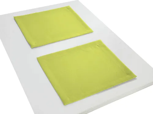 Wirth Platzset Neufahrn - 2er Pack - Elegante Platzsets im 2er Pack, ideal für stilvolle Tischdekoration. Kombinierbar mit Tischdecken der Serie »Neufahrn«. Variierende Farben für jeden Geschmack.