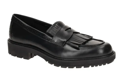 ECCO Metropole Oslo Schuhe EU 40 - Elegante ECCO Schuhe mit Leder- und Textilfutter, stilvollen Kilty- und Brogue-Details sowie herausnehmbaren Einlagen für individuellen Komfort.