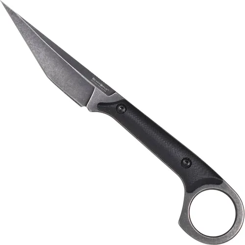BlackField Tanto Freizeitmesser mit Kunststoffscheide - Sonstige Werkzeuge, robustes 440 rostfreies Klingenmaterial, inklusive praktischer Kunststoffscheide für sicheren Transport.