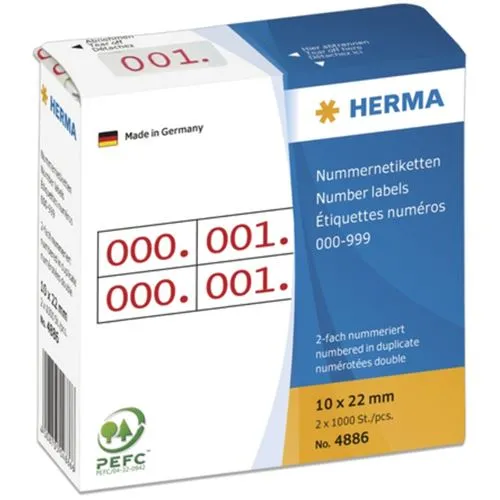 Drucker- & Kopierpapier Rot von HERMA