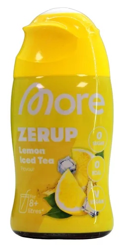 More Zerup Lemon Iced Tea Flavour Getränkesirup Zero, 5er Pack (5 x 65ml Flasche)