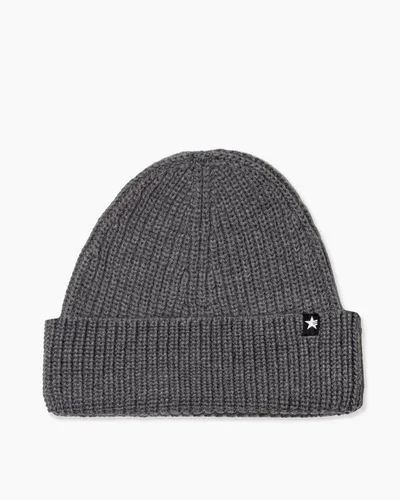 Esperando Strickmütze Aakster Beanie Dunkelgrau