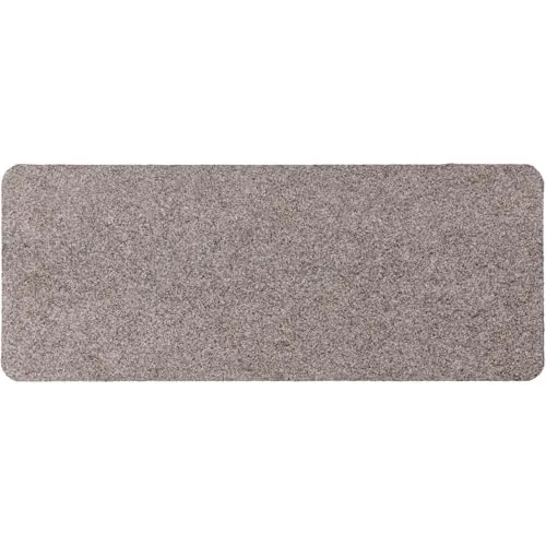 ANRO Schuhparkplatz Fußmatte rutschfest Fußabtreter Schmutzfangmatte Indoor Sauberlaufmatte schmal Abtropfmatte für Eingang Uni Beige 30 x 75 cm