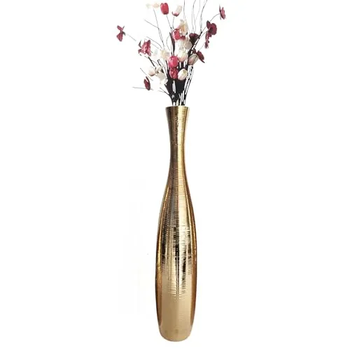 Edelste Deko-Bodenvase in gold von Trends for living